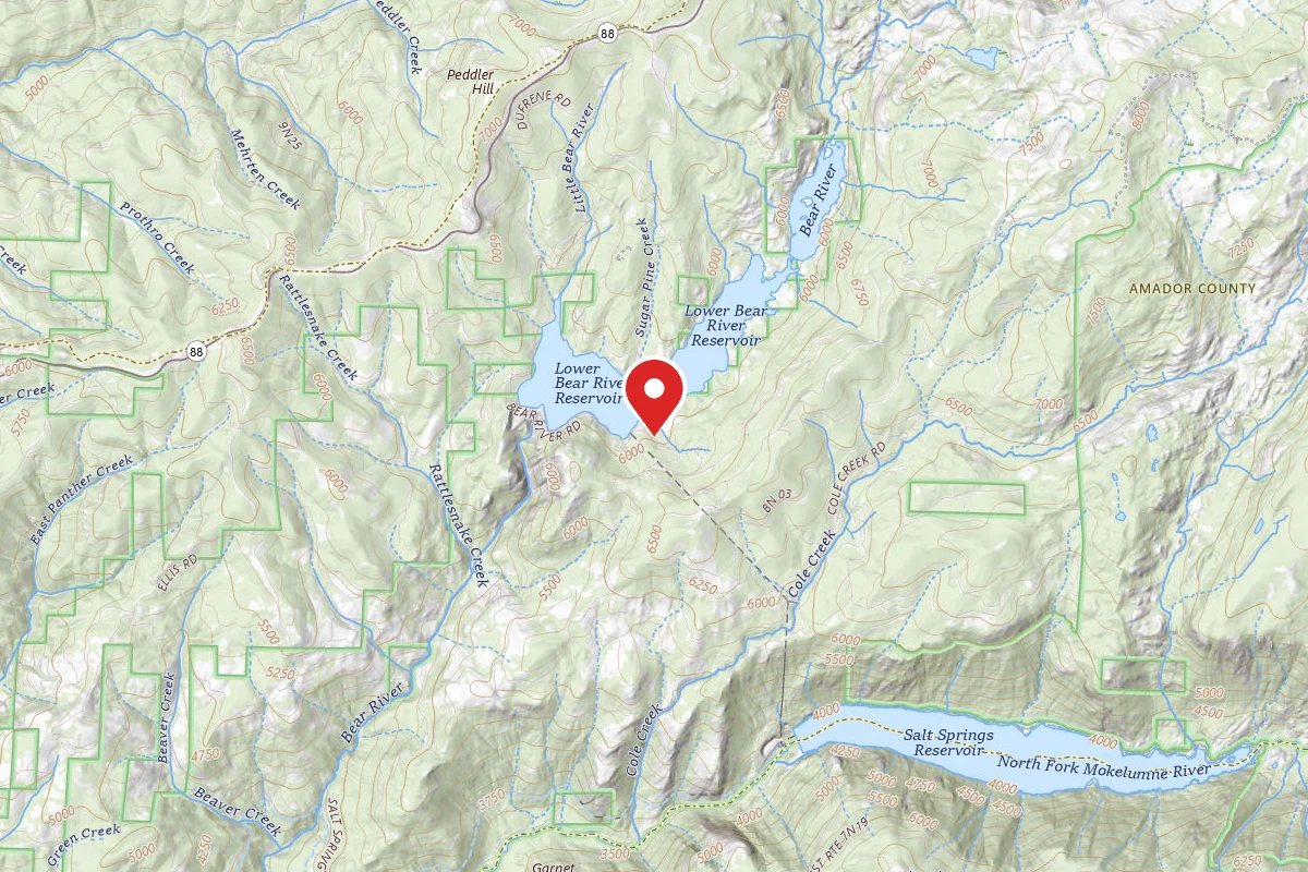 Pardoes Point Campground