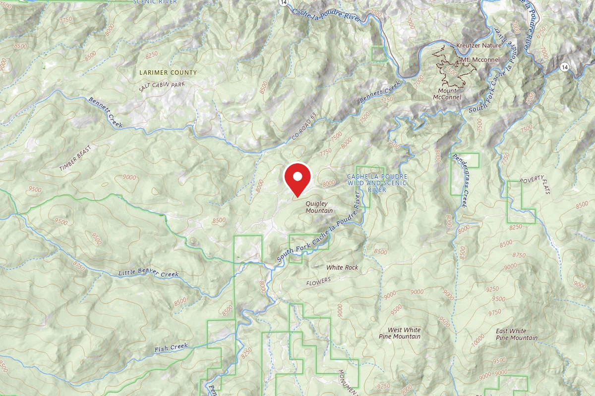 Fire Route 321 Dispersed Site - Arapahoe NF