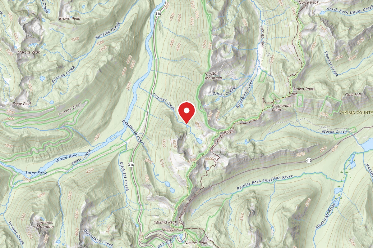 Lower Crystal Lake Backcountry Campsites