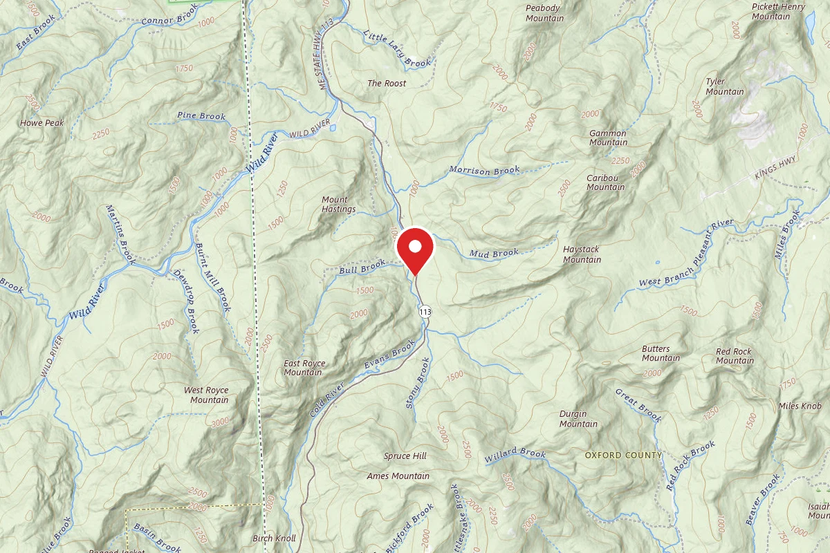 Bull Brook Road: Dispersed Campsite