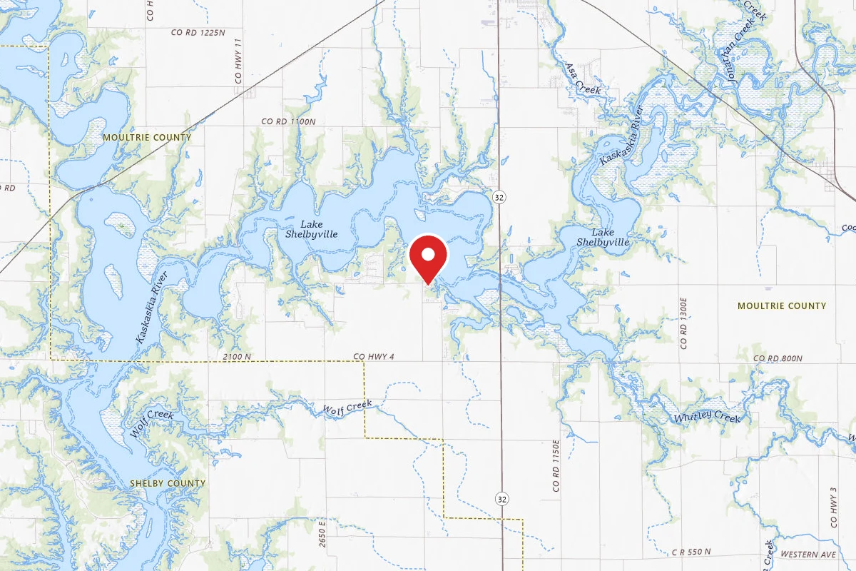 Whitley Creek - Lake Shelbyville