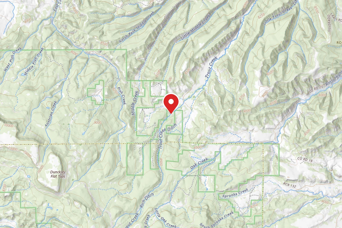 Trout Creek Dispersed Camping