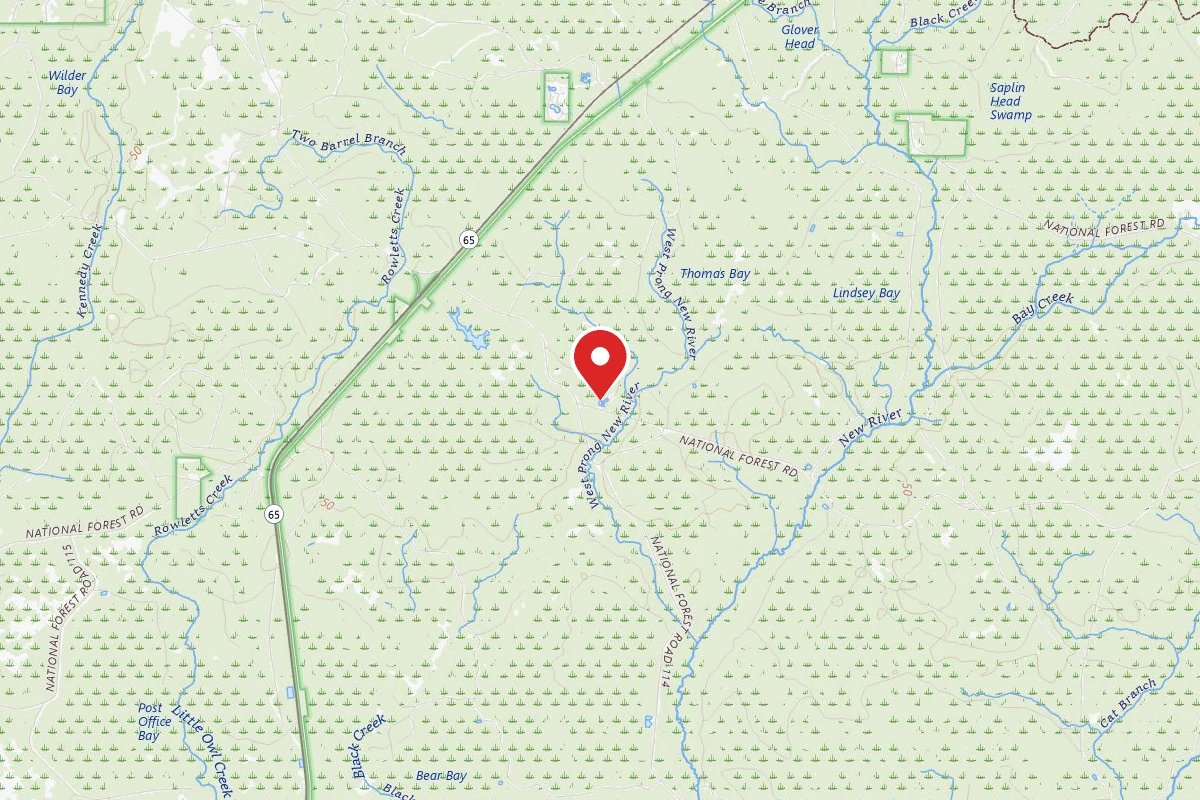 Cliff Lake NF Hunt Camp