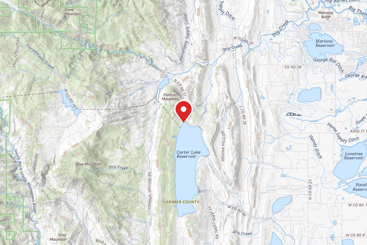 North Pines Campground at Carter Lake