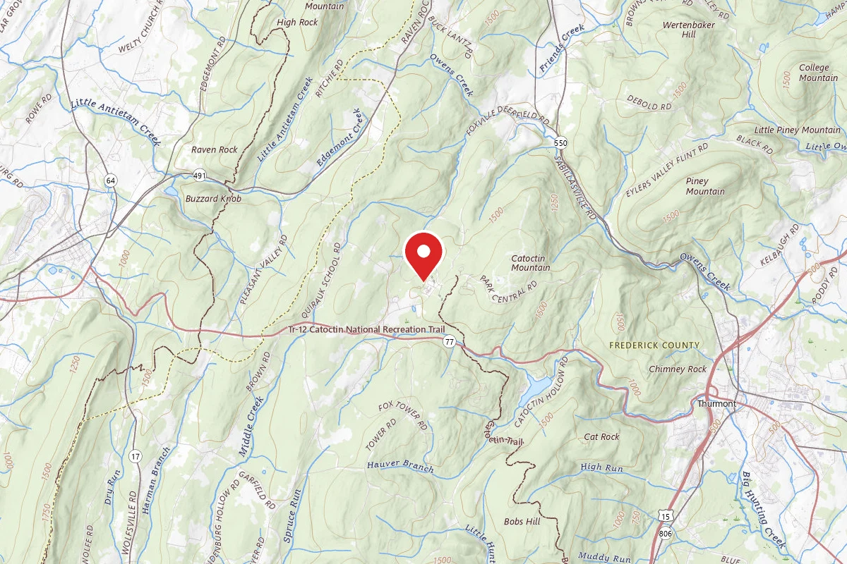 Catoctin Mountain National Park Poplar Grove Youth Group Campground