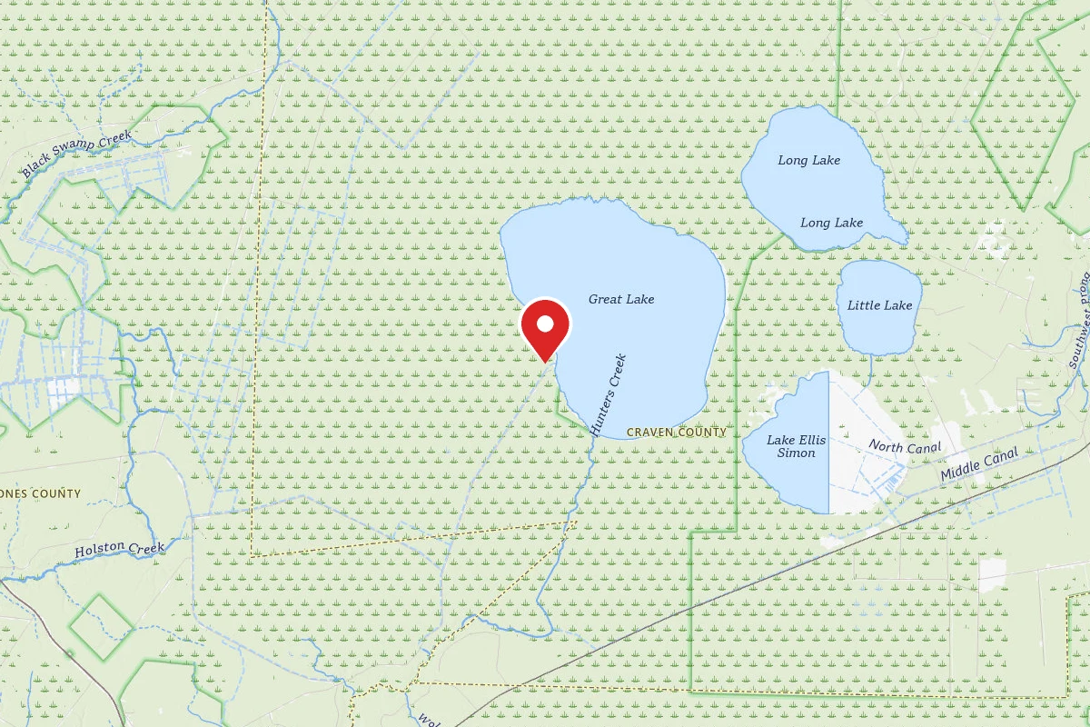 Great Lake Dispersed Site - Croatan National Forest