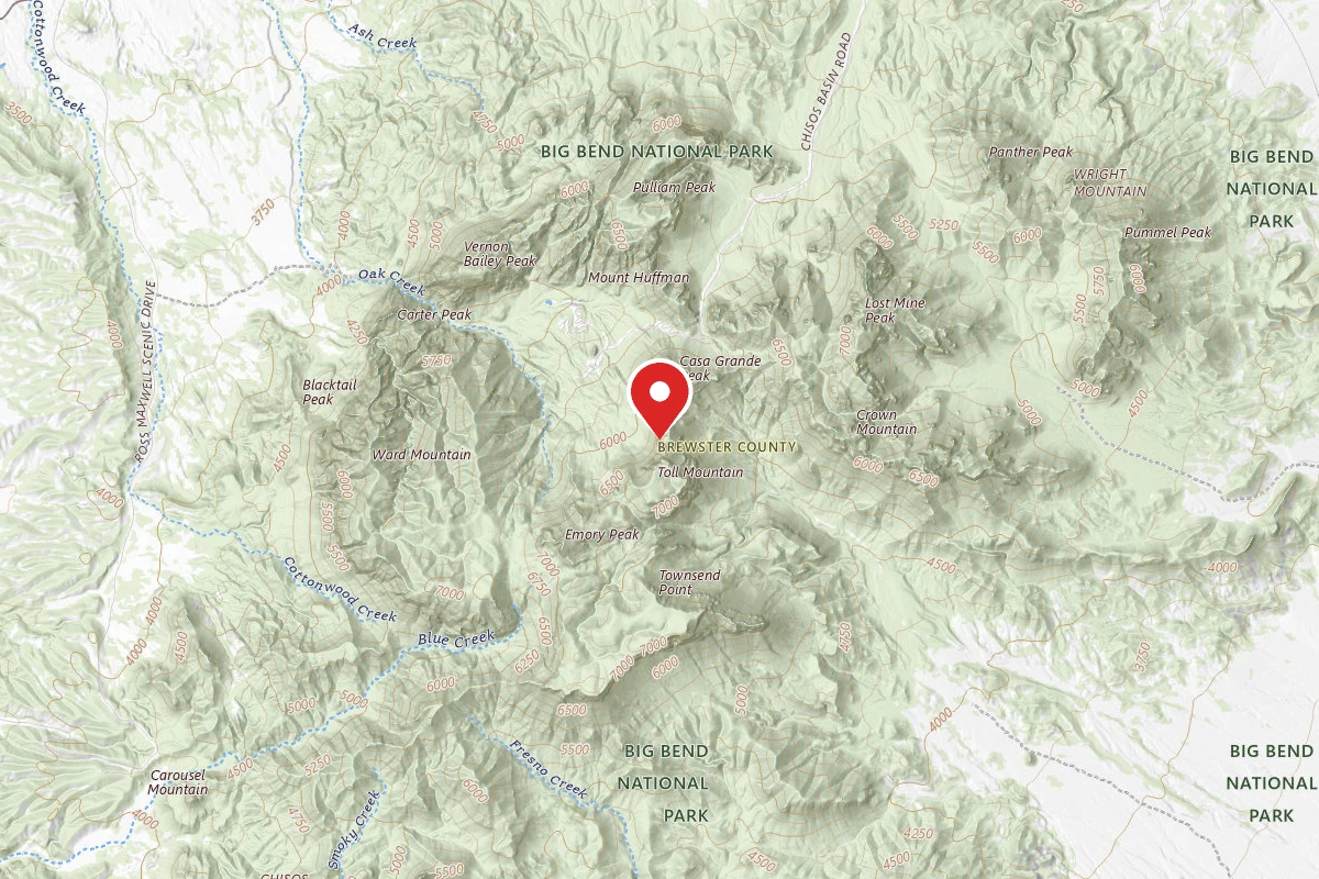 South Rim Backcountry Sites