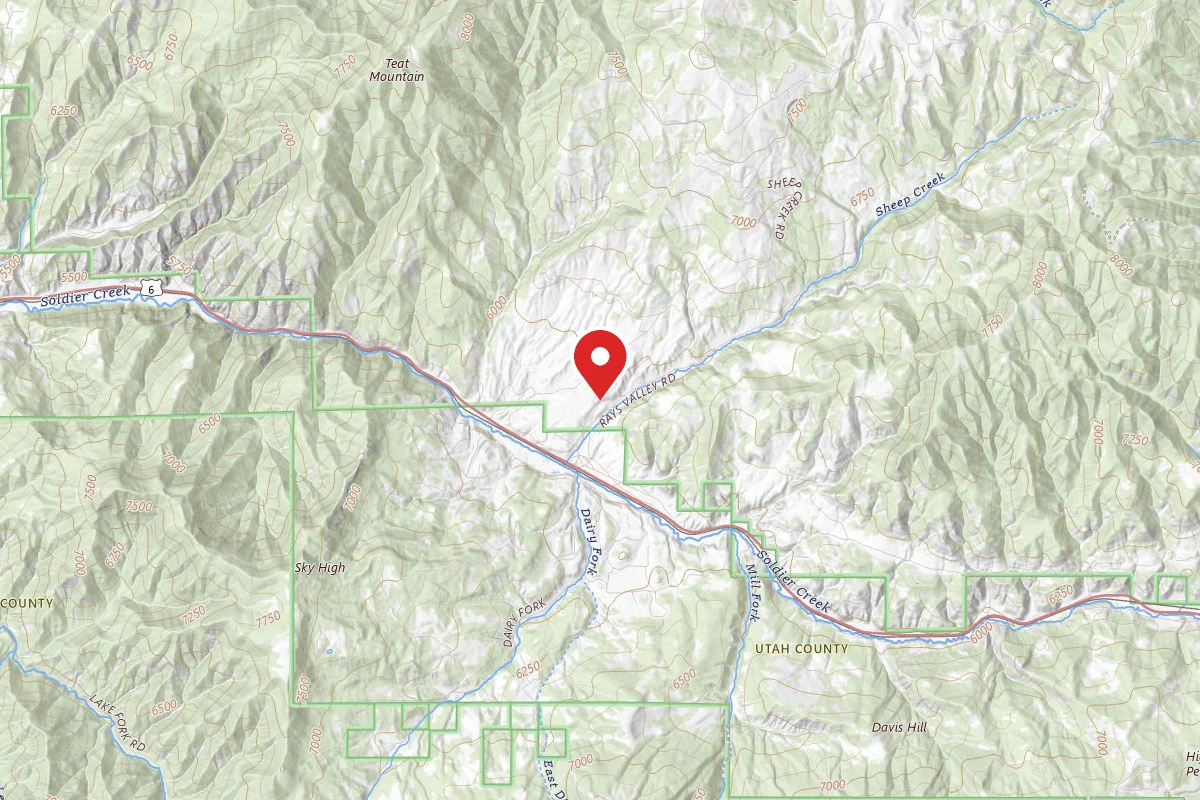 Sheep Creek Dispersed Camping Area