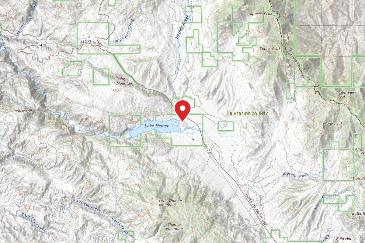 Lake Hemet Campground