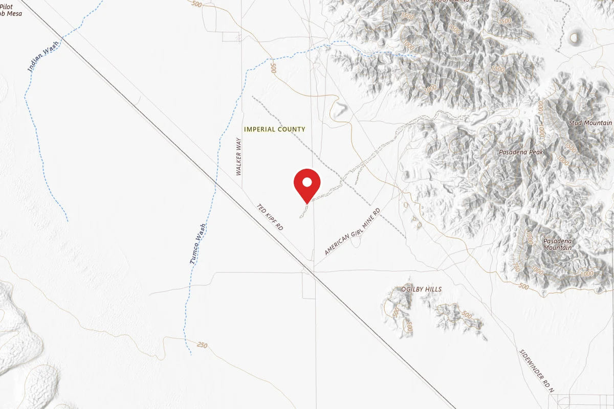 Ogilby Road Dispersed BLM