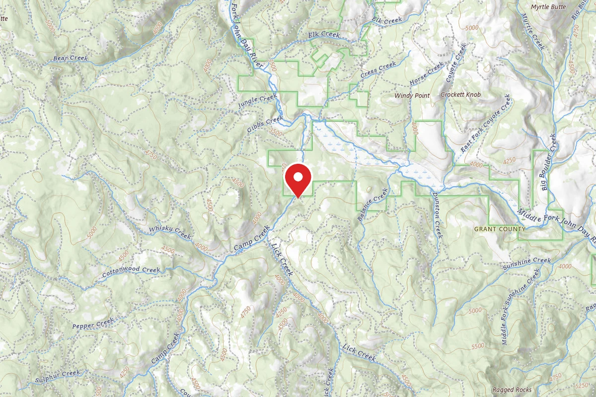 Lower Camp Creek Forest Camp