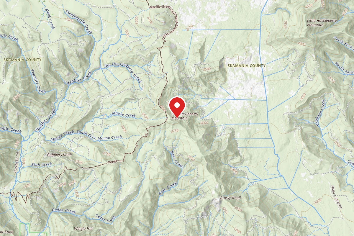 Big Huckleberry Mountain Dispersed Campground