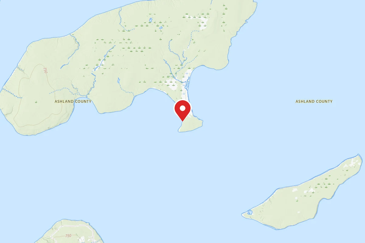 Apostle Islands National Lakeshore Stockton Island- Presque Isle Campground