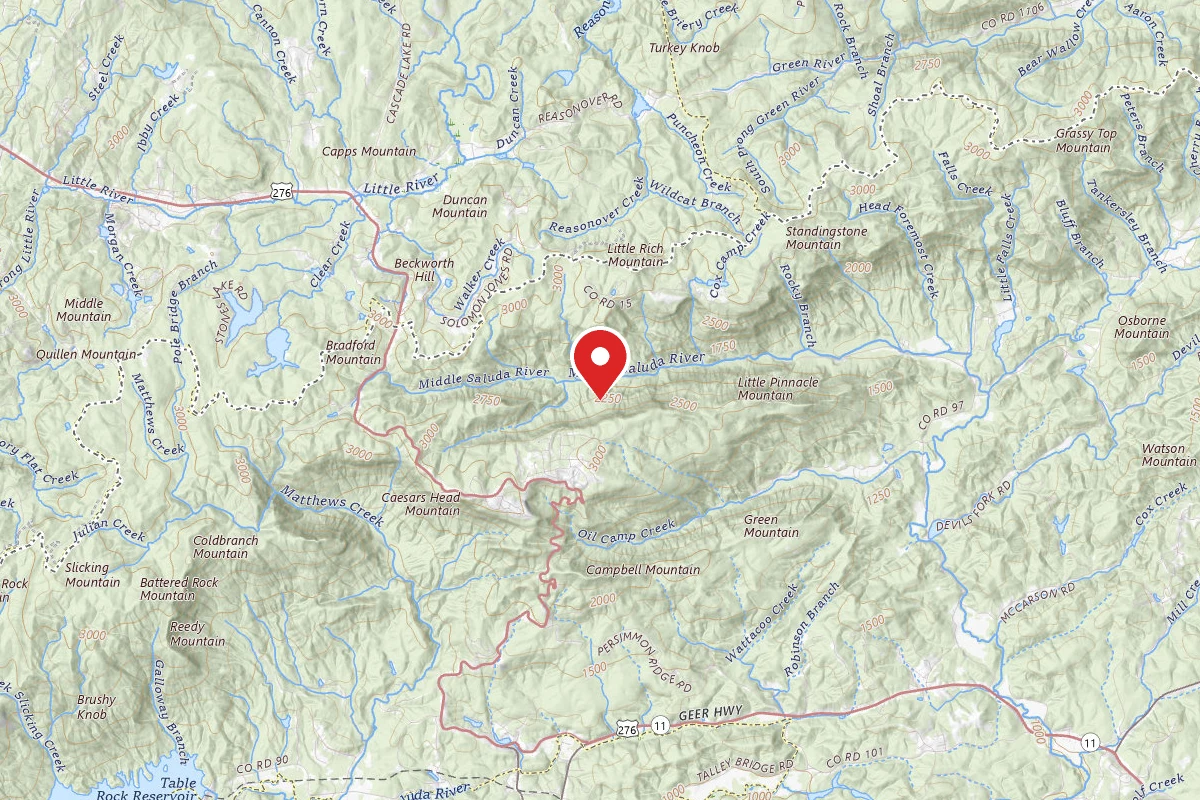 Mountain Bridge Wilderness Area Trailside Camping