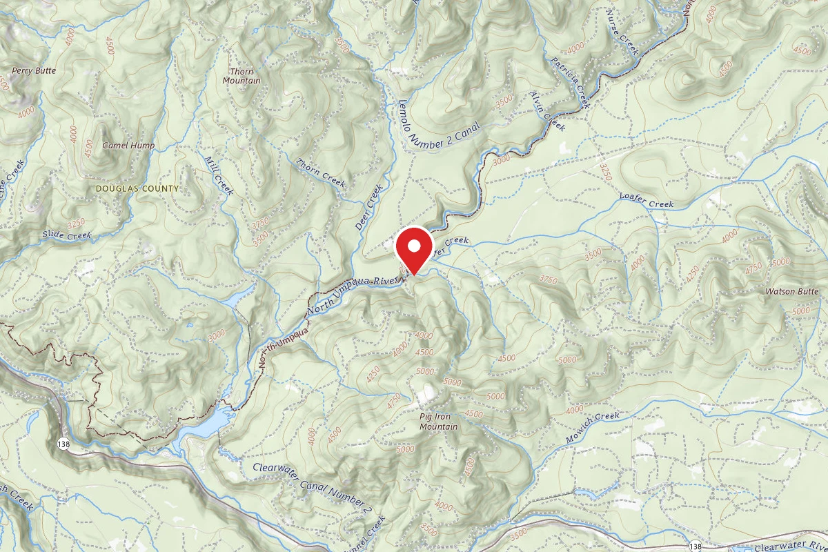Umpqua Hot Springs Trailhead