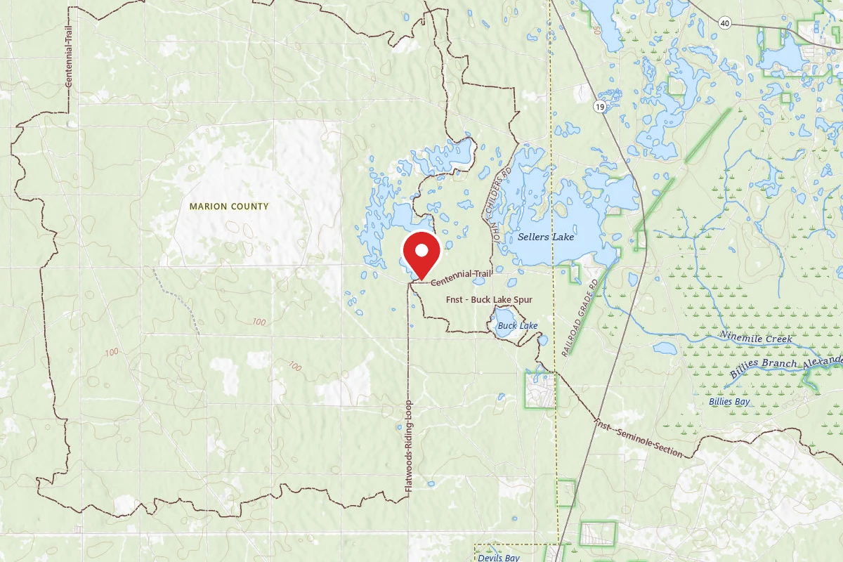 Ocala National Forest Farles Prairie Recreation Area