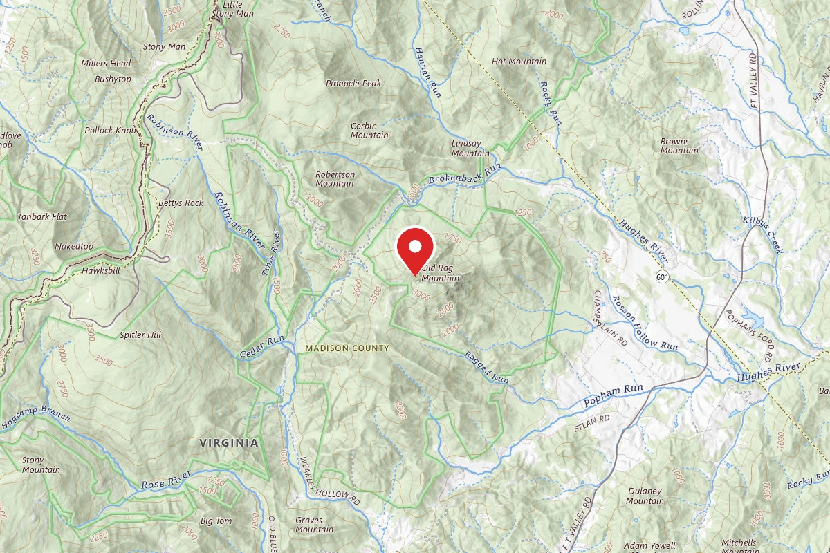 Shenandoah NP Backcountry - Old Rag Summit