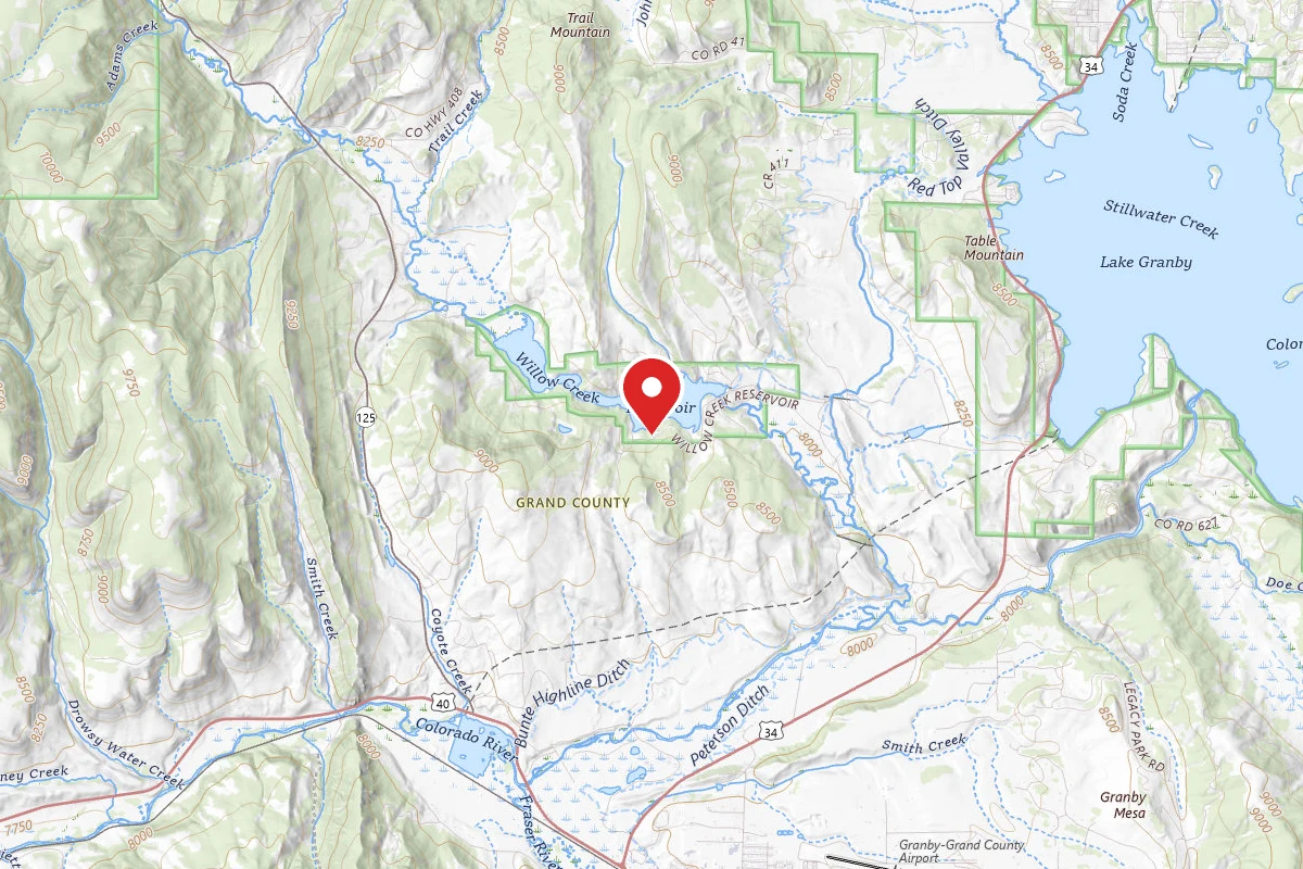 Willow Creek Campground - Arapaho NRA