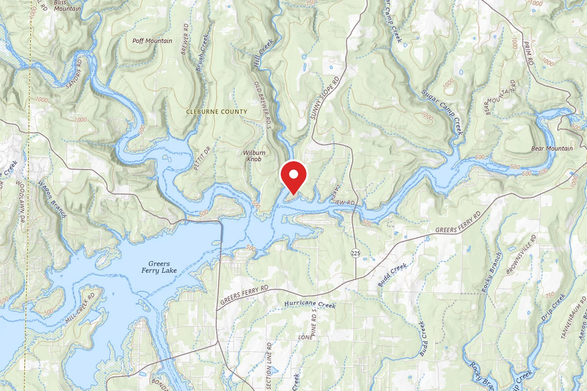 Hill Creek - Greers Ferry Lake