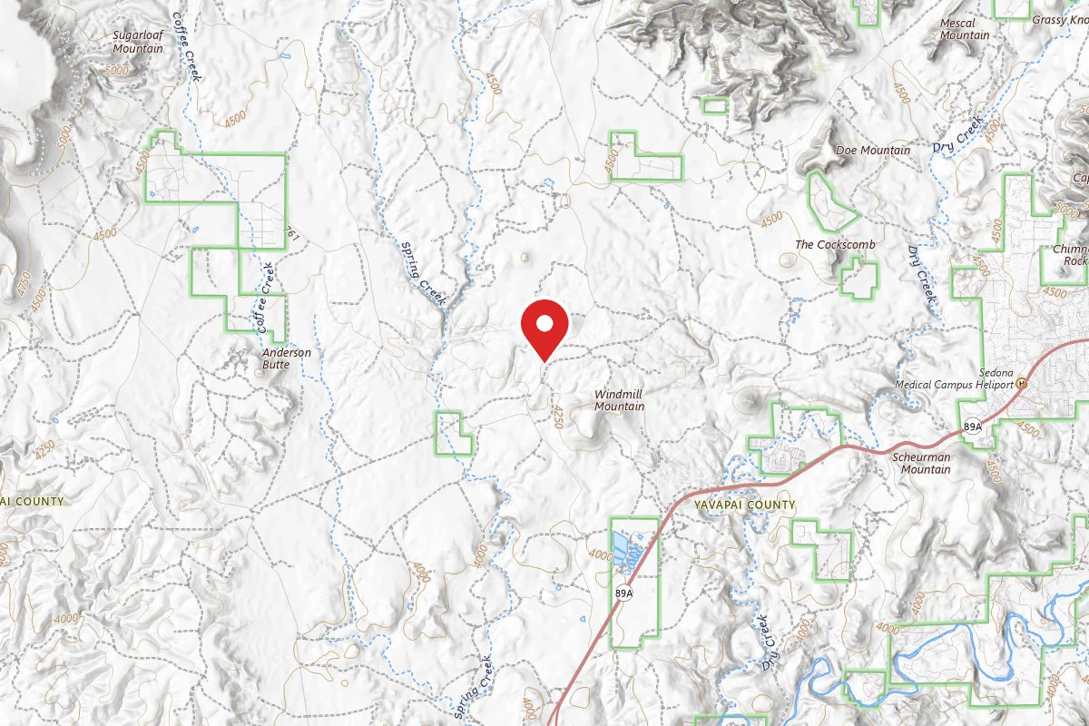 West Sedona Designated Dispersed Camping