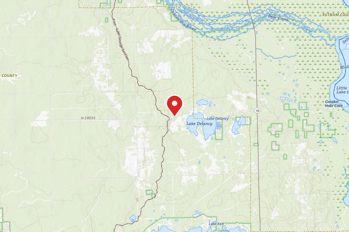 Lake Delancy East NF Campground