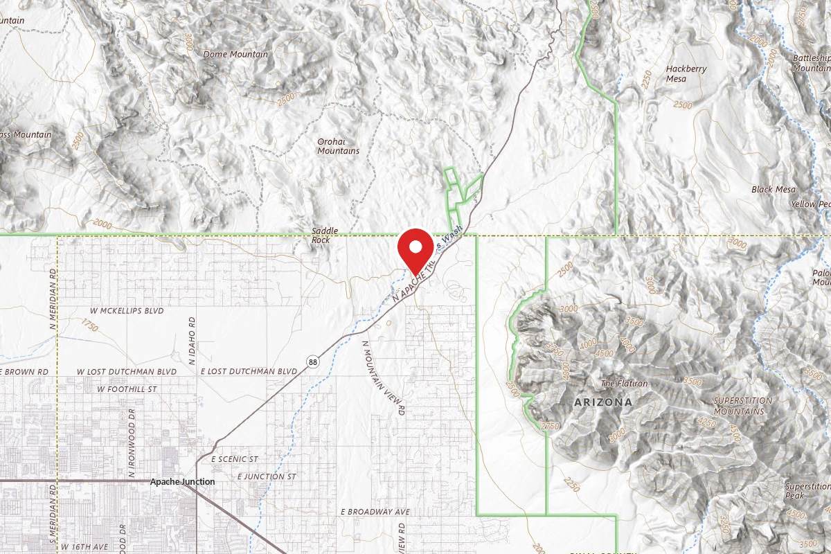 Goldfield Ghost Town Dry Camping