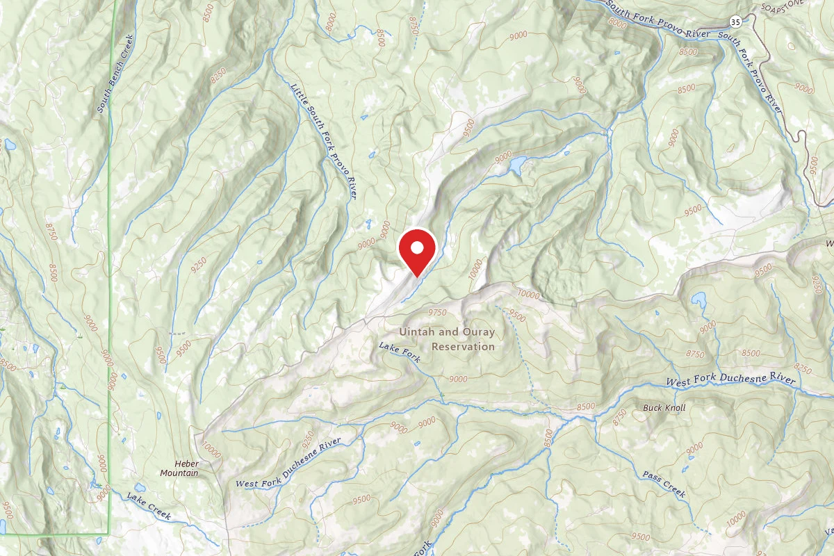 Dispersed Camping--Mill Hollow/Utah FR054