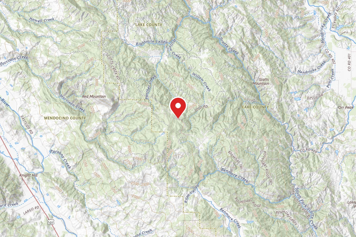 Cow Mountain Rec Area Dispersed