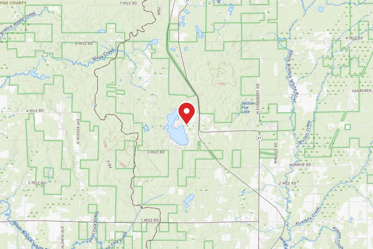 Newaygo County Diamond Lake County Park