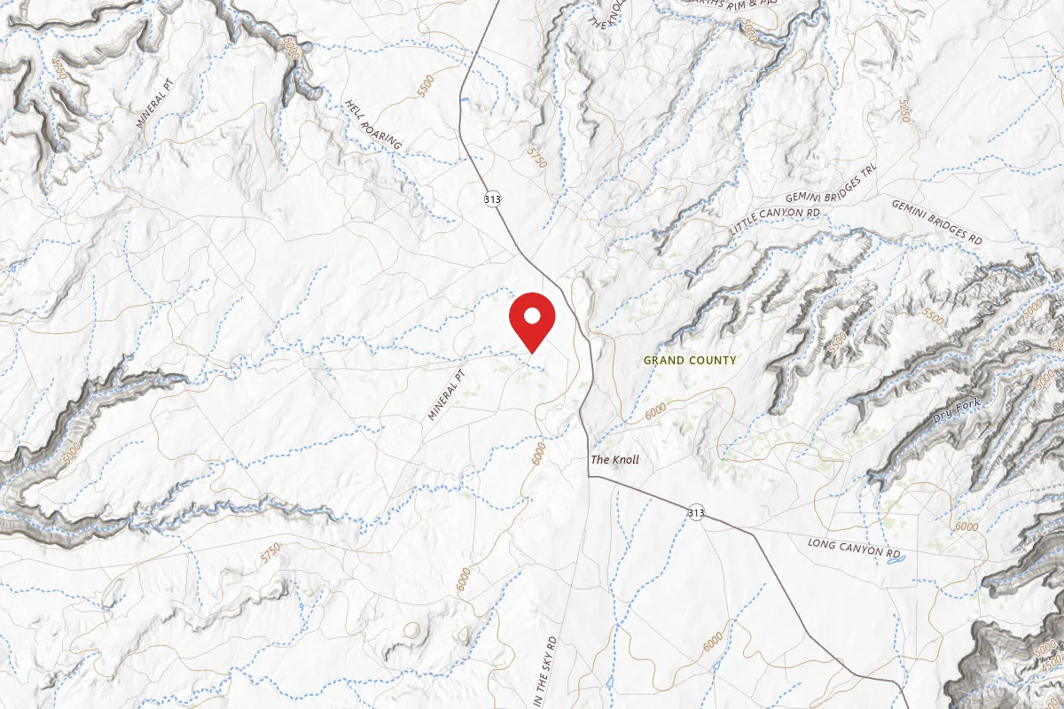 BLM Mineral Bottom Road Dispersed Camping