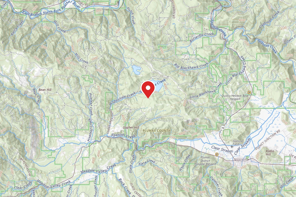 Plumas National Forest Snake Lake Campground