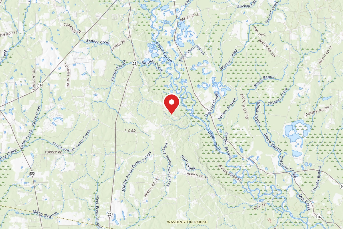 Tentrr State Park Site - Louisiana Bogue Chitto State Park - Bike Trail C - Single Camp