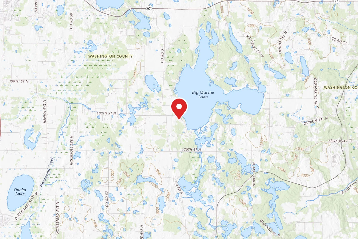 Veterans Campground On Big Marine Lake