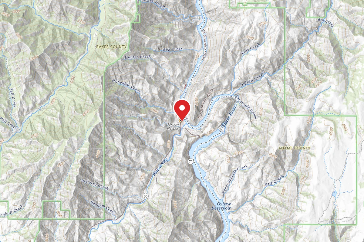 Hells Canyon Recreation Area Copperfield Campground