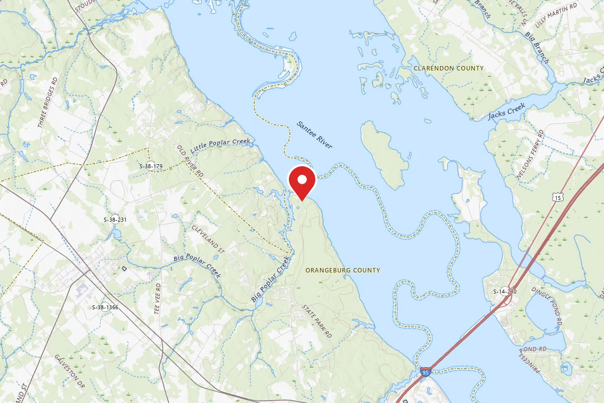 Santee State Park--Cypress View Campground
