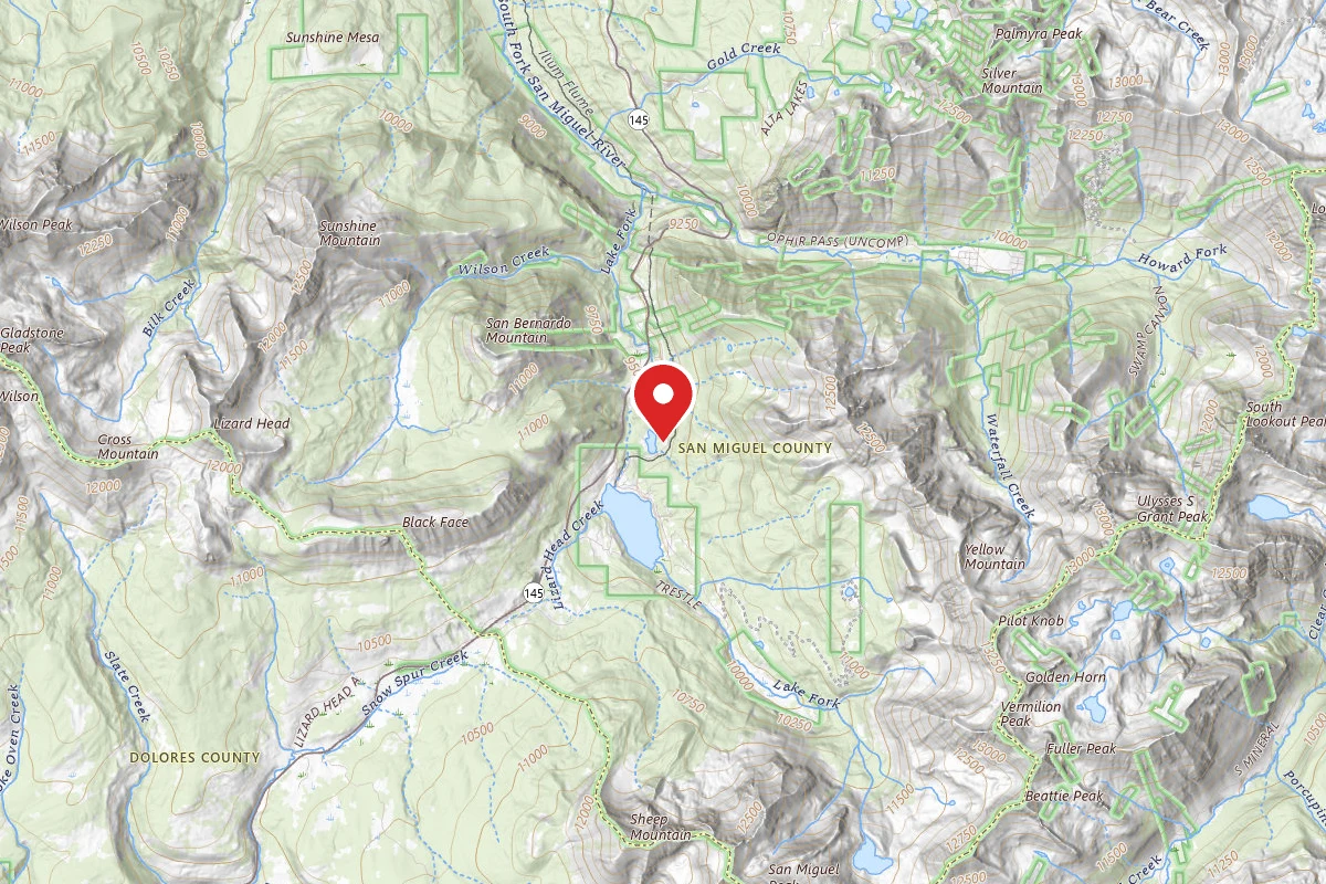 Priest Lake Dispersed Camping Area