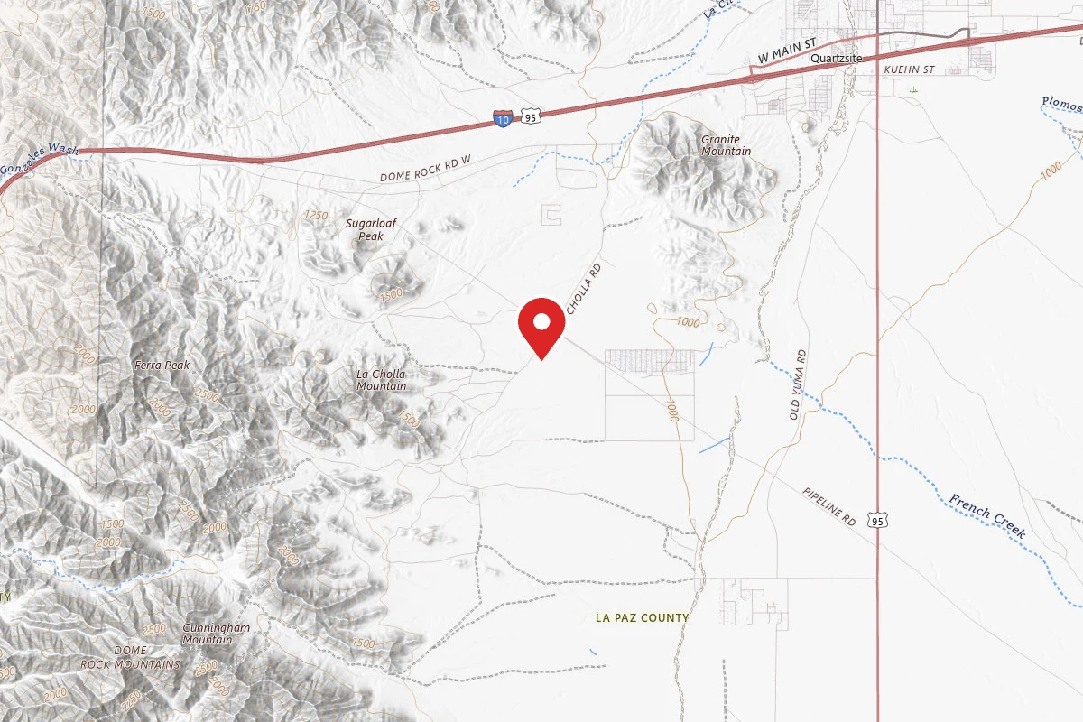 Quartzsite BLM - Dome Rock Mountain