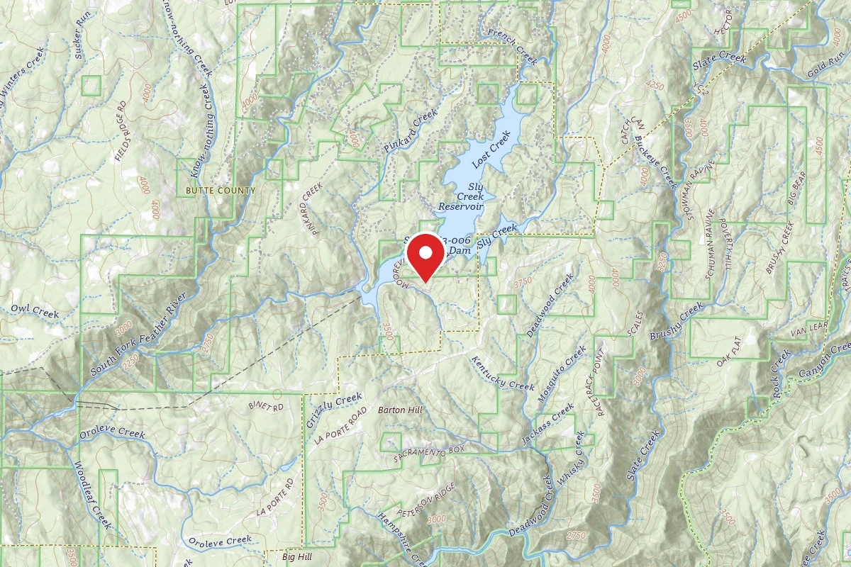 Plumas National Forest Sly Creek Campground