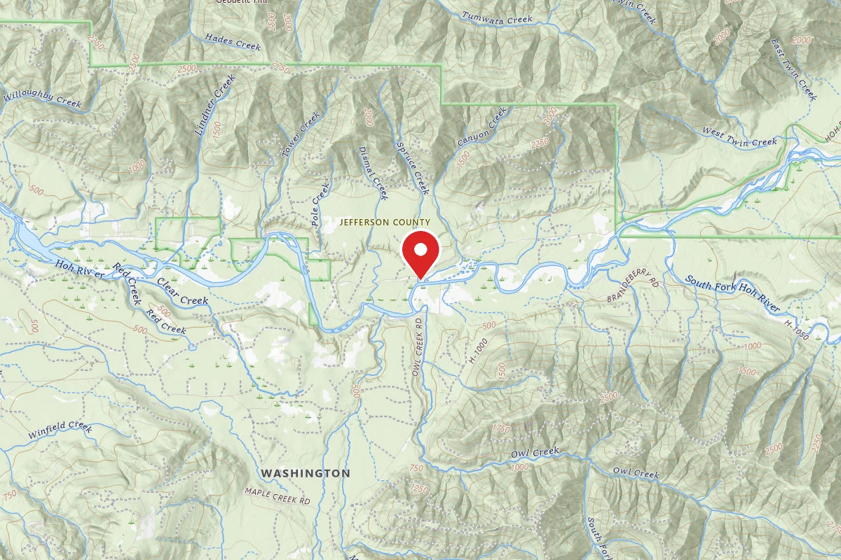 Upper Hoh Rd Dispersed Camping