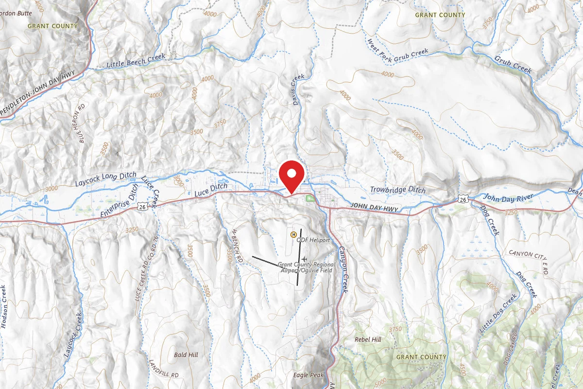 John Day Oregon Pine LAST MINUTE TENT SITES