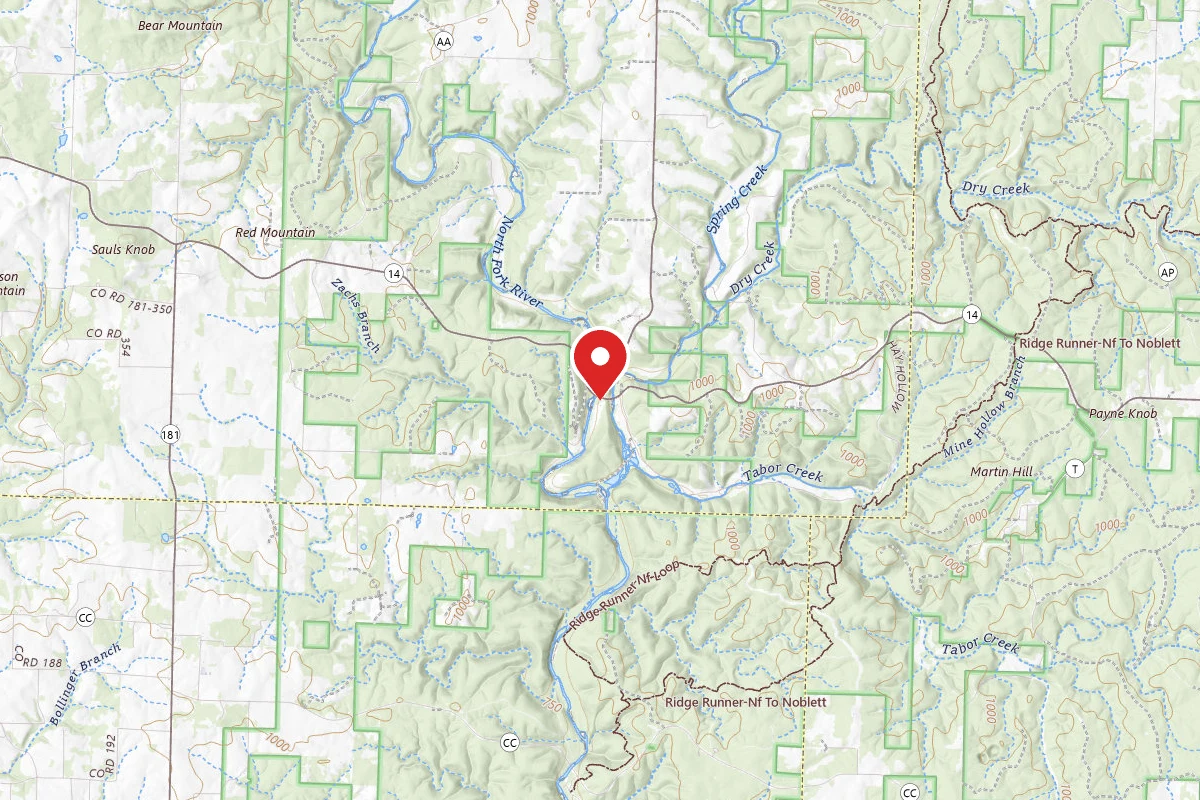 Twin Bridges Canoe Campground