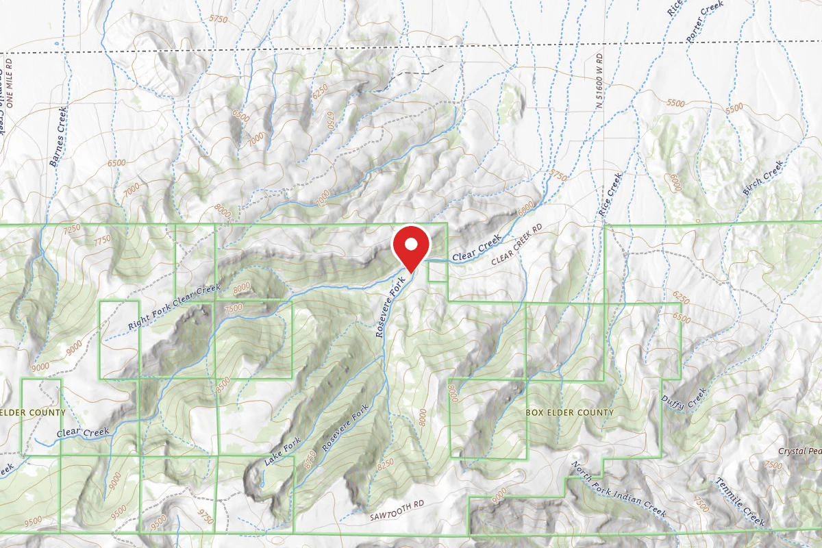 Sawtooth National Forest Clear Creek Campground