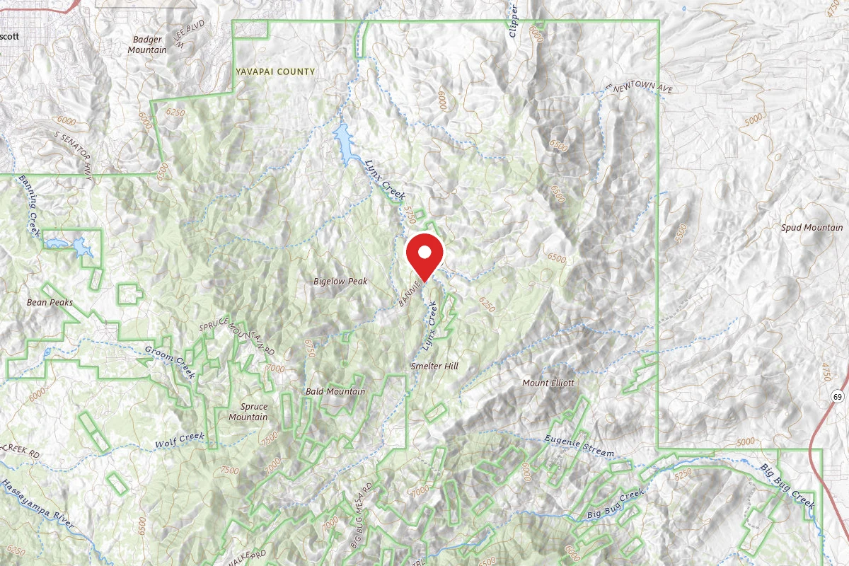 Prescott Basin Dispersed Camping