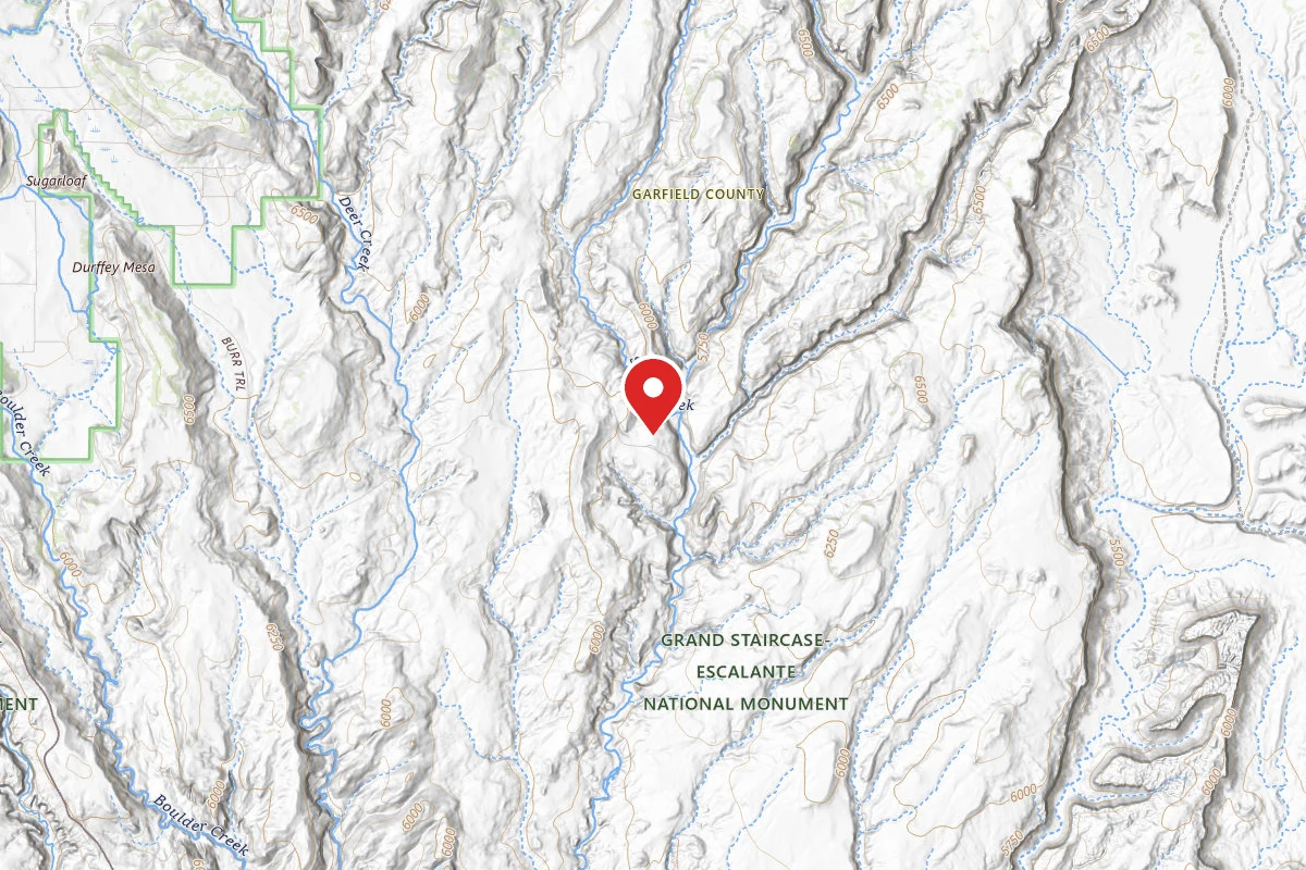 Burr Trail Rd Dispersed Camping