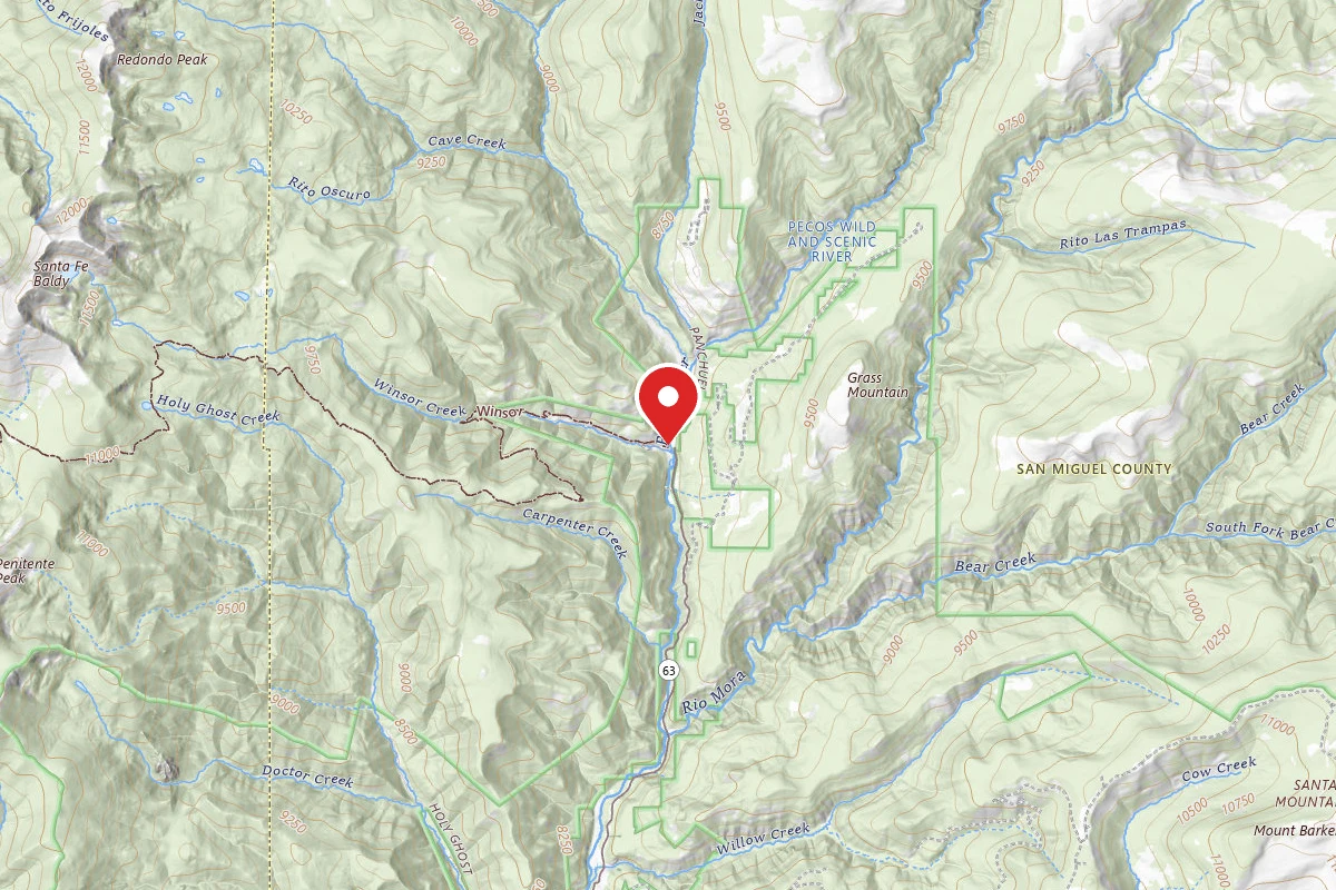 Winsor Ridge Trailhead