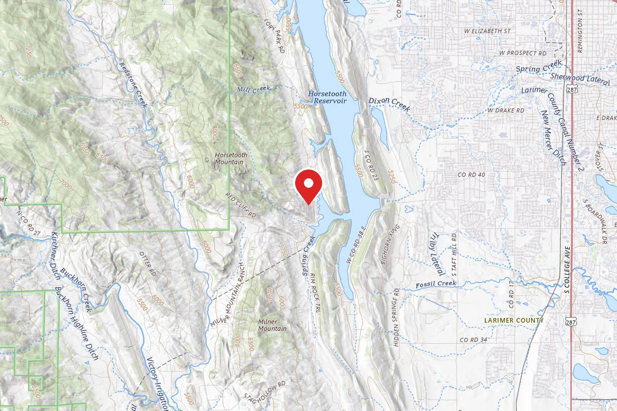 Horsetooth Resevoir Campground