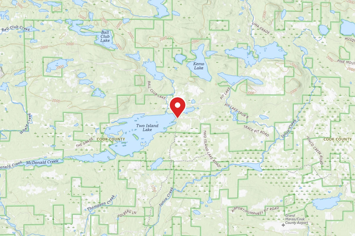 Two Island Lake Campground