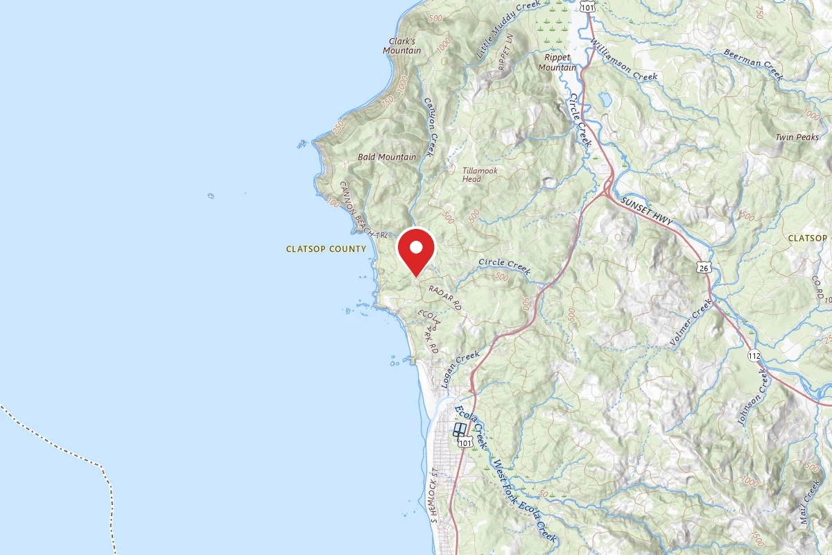 Tillamook Head National Recreation Trail - Hikers Only