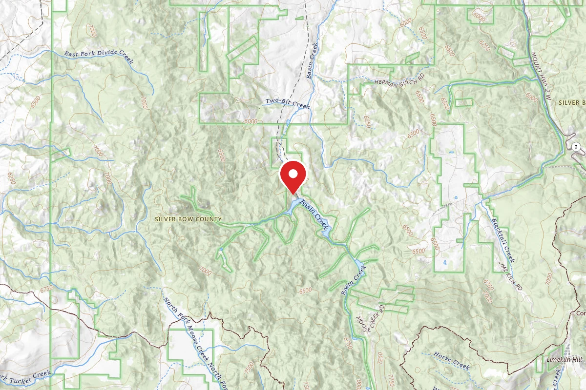 Deerlodge National Forest Basin Canyon Campground