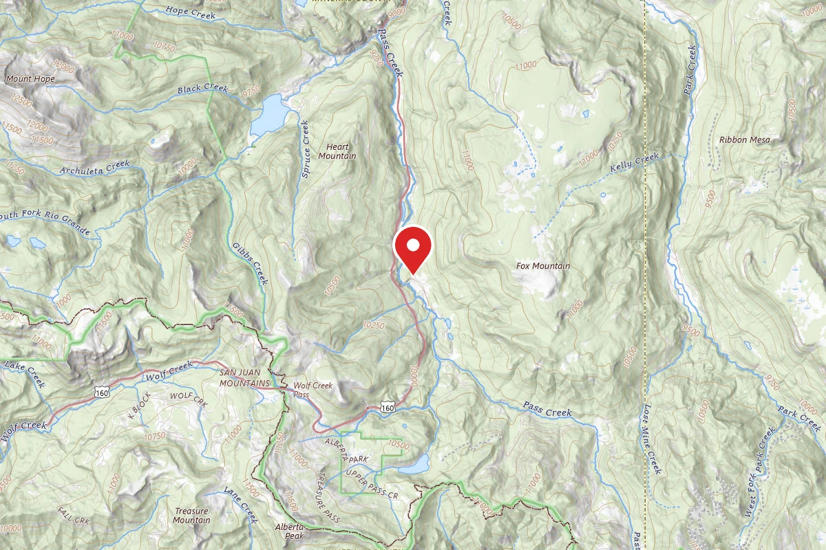Pass Creek Road Dispersed Camping